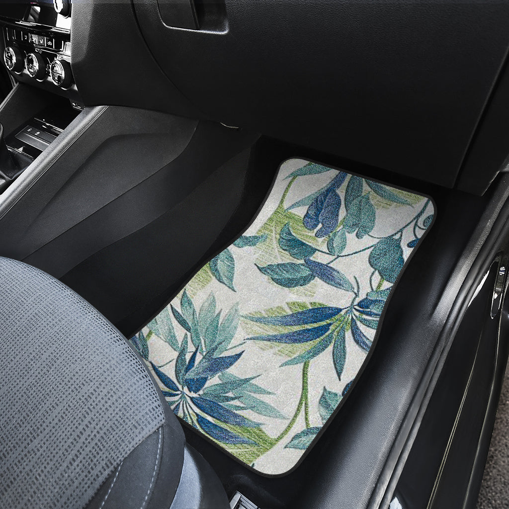 Vintage Plants Car Floor Mats