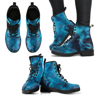 Bold Turquoise Womans Boots