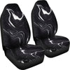 Black & White Swirls Car Seat Covers