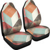 Abstract Diagonal Car Seat Covers