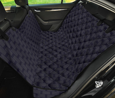 Classy Pattern Car Back Seat Pet Cover