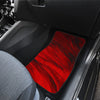 Red Feathers Car Floor Mats