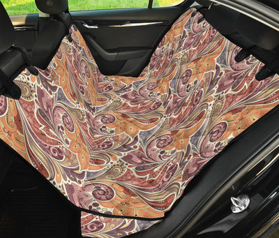 Brown Elegant Decor Car Back Seat Pet Cover