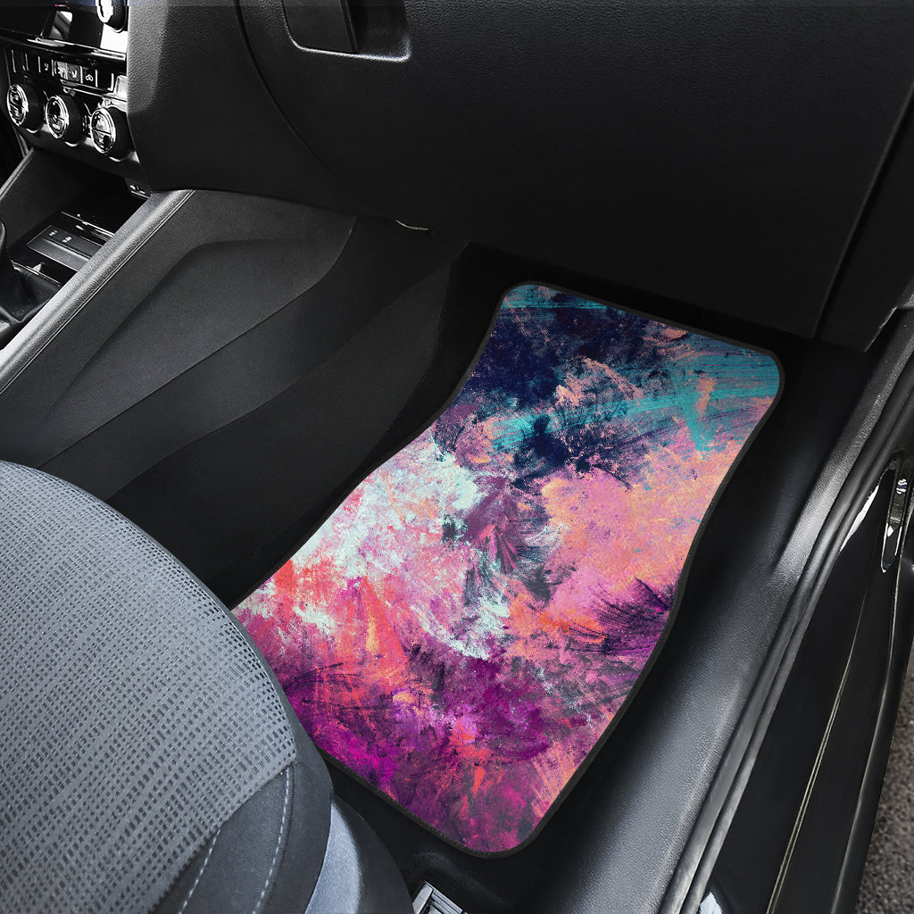 Pastel Abstract Car Floor Mats