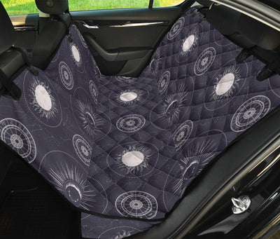 Astrology Symbols Car Back Seat Pet Cover