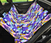 Colorful Floral Car Back Seat Pet Cover