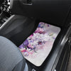 Blue Floral (3) Car Floor Mats