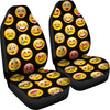 Emojis Black Car Seat Covers
