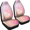 Pink Pastel Abstract Car Seat Covers