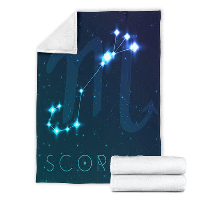 Scorpio Zodiac Blanket