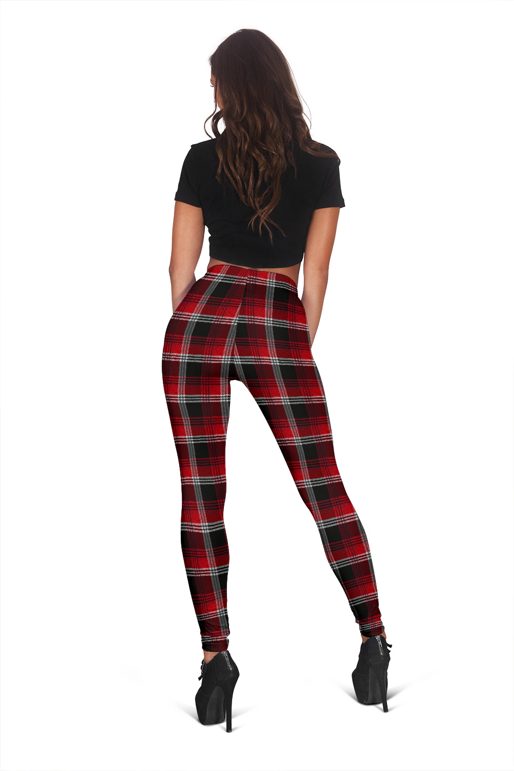 Red Plaid Leggings
