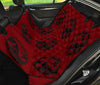 Red Dragon Yin Yang Car Backseat Pet Cover