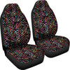 Colorful Abstract Car Seat Covers