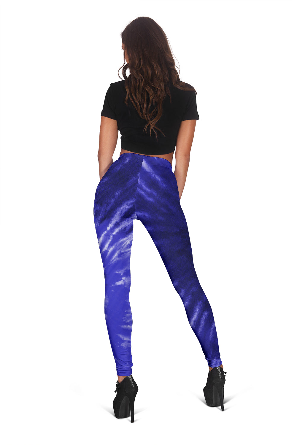 Royal Blue Tie Dye Leggings
