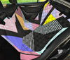 Colorful Diagonal Abstract Car Back Seat Pet Cover