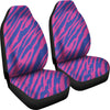 Blue & Pink Stripes Car Seat Covers