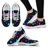 Purple Stars Sneakers - White