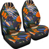 Colorful Plants Car Seat Covers