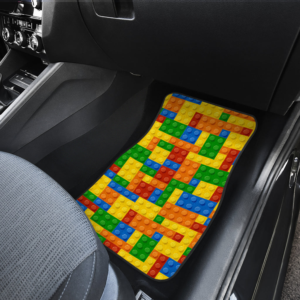 Colorful Lego Car Floor Mats