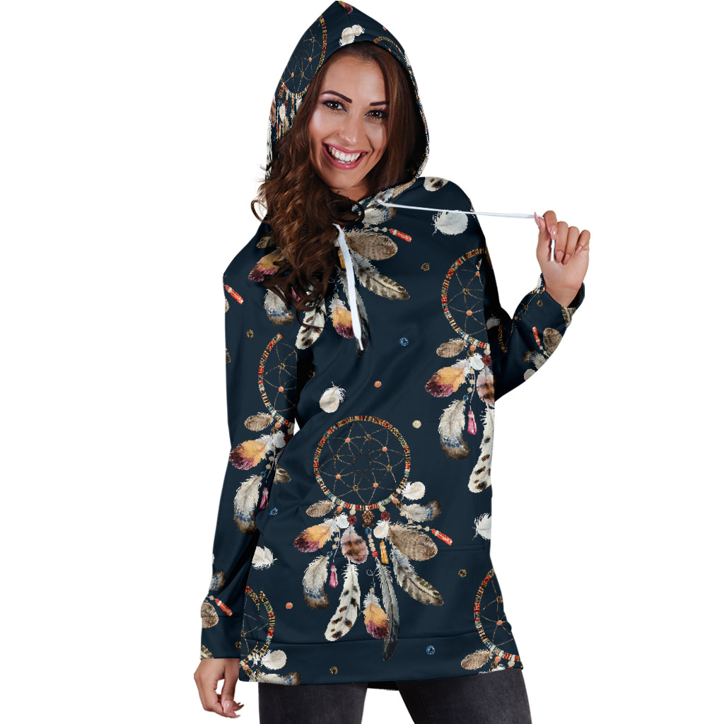 Dream Catchers Womens Hoodie Dress
