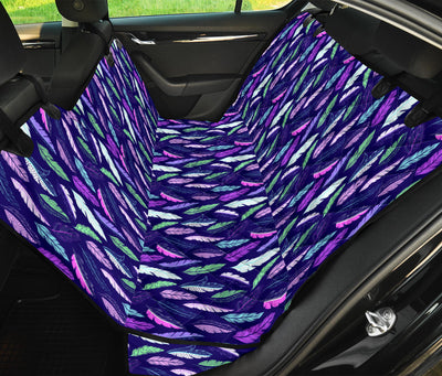 Feathers Car Back Seat Pet Cover