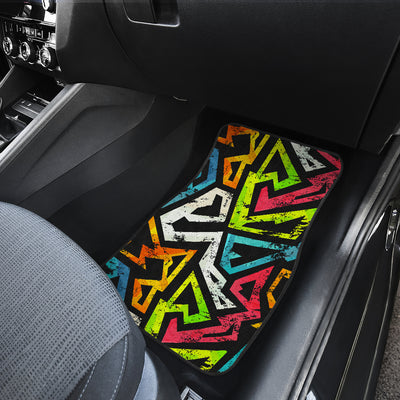 Colorful Abstract Car Floor Mats