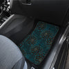 Dark Blossom Pattern Car Floor Mats