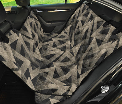 Abstract Zig Zag Car Back Seat Pet Cover