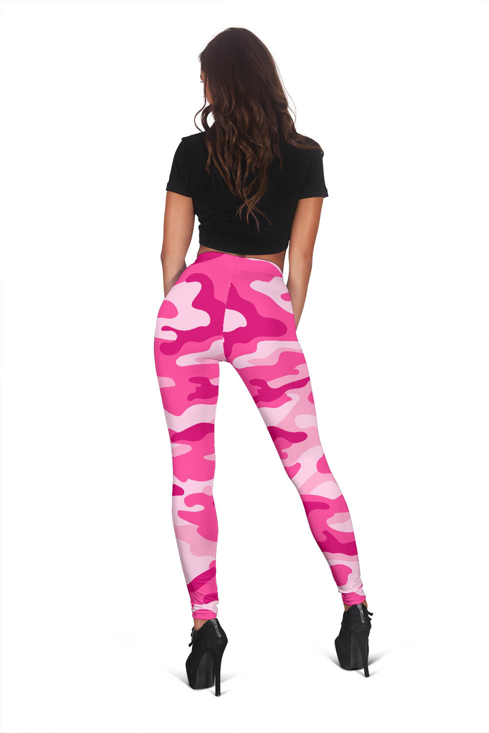 Pink Camouflage Leggings