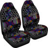 Honeycomb Abstract Car Seat Covers