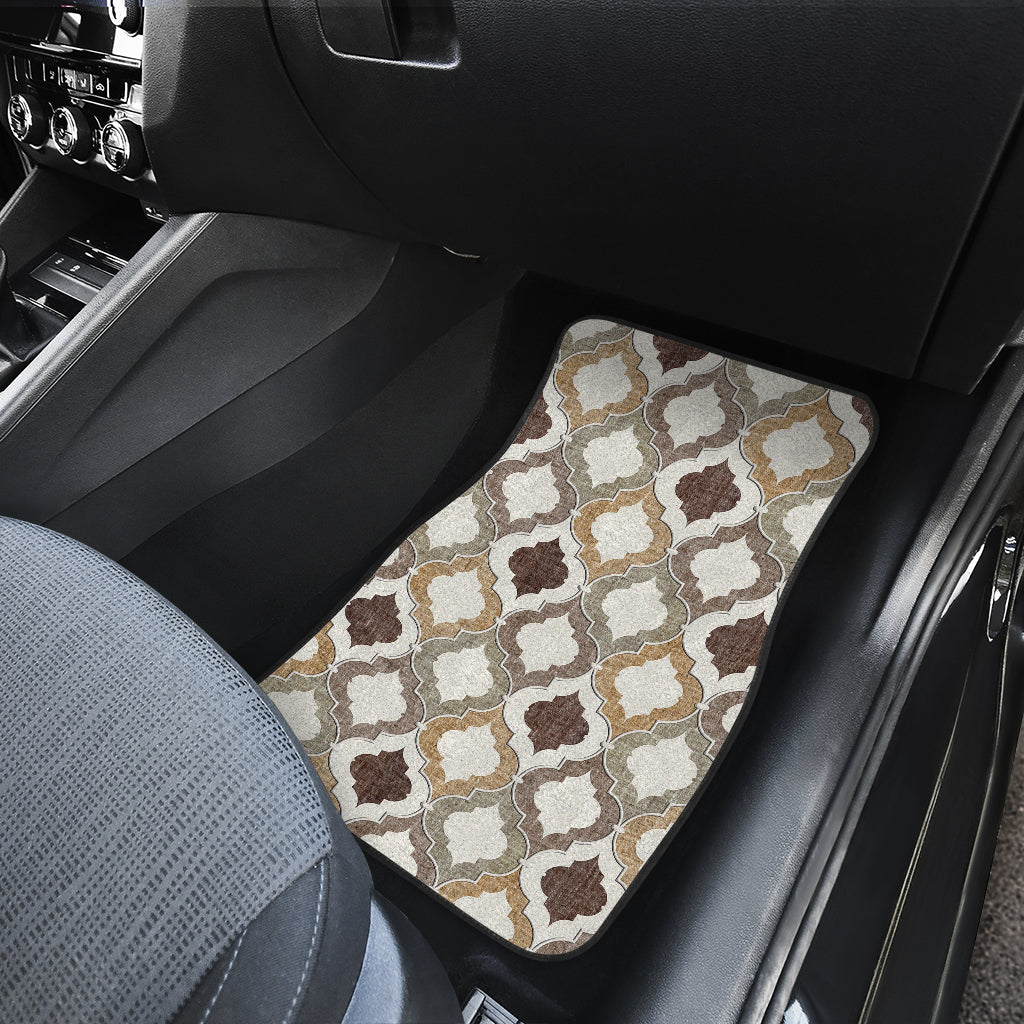 Vintage Pattern Car Floor Mats