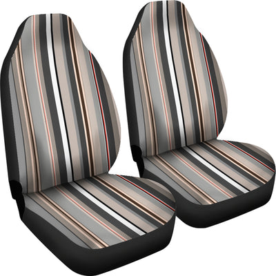 Brown Stripes Car Seat Covers