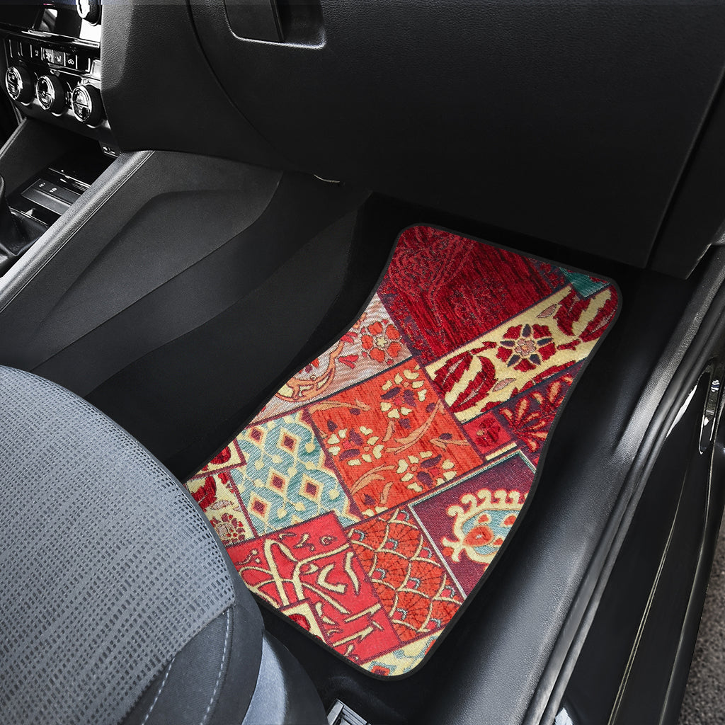 Oriental Patchwork Car Floor Mats
