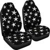 Black Stars Pattern Car Seat Covers