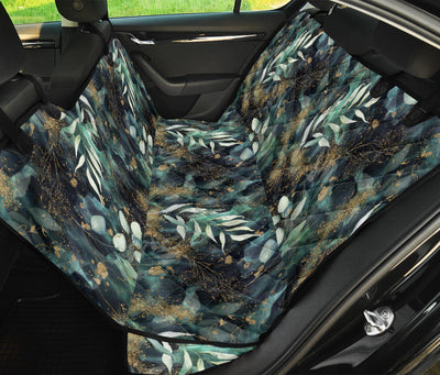 Green Leaves Car Back Seat Pet Cover