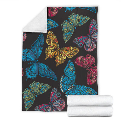 Colorful Butterflies Blanket