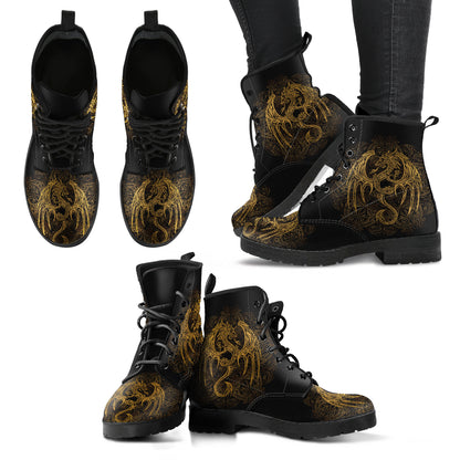 Dragon Mandala Boots