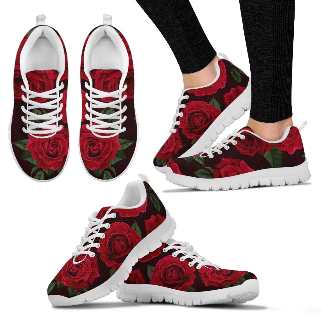 Red Roses Sneakers