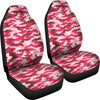 Pink Camouflage Car Seat Covers