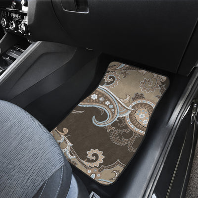 Brown Decor Car Floor Mats