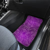 Purple Elegant Decor Car Floor Mats