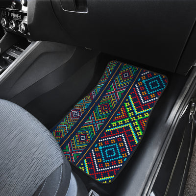 Colorful Ethnic Car Floor Mats