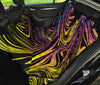 Abstract Swirls Car Back Seat Pet Cover