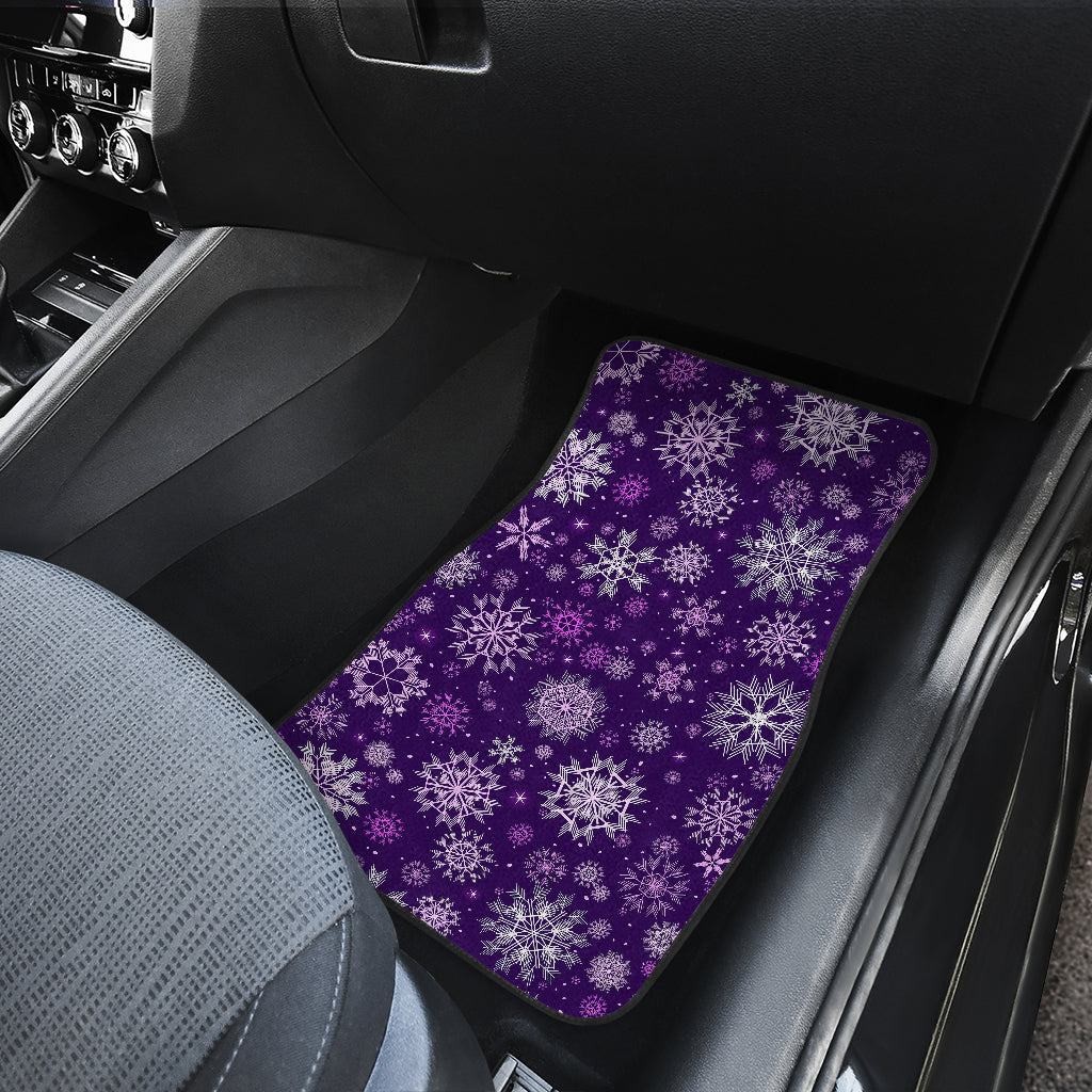 Purple Mandalas Car Floor Mats