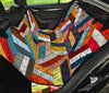 Colorful Pattern Car Back Seat Pet Cover