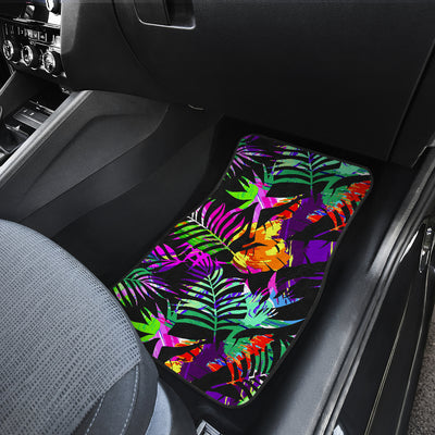 Colorful Plants Car Floor Mats