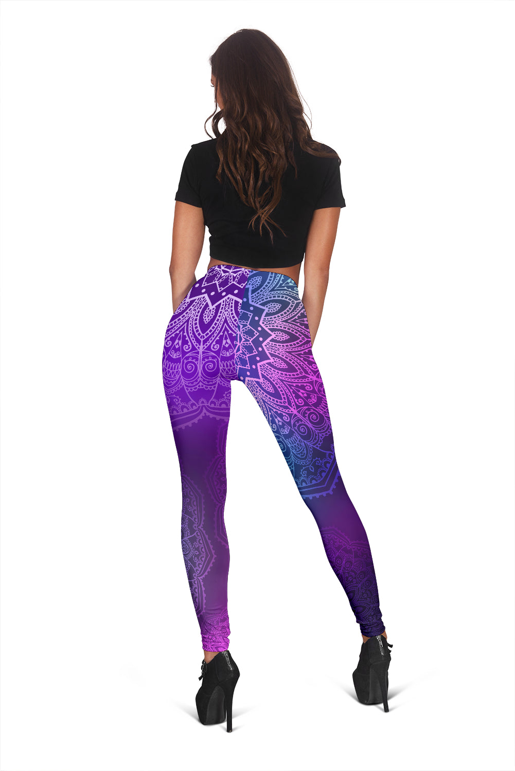 Purple Mandalas Leggings