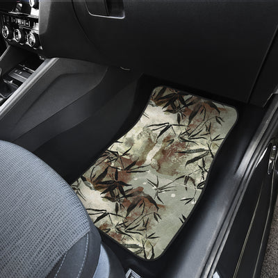 Abstract Leaves Car Floor Mats