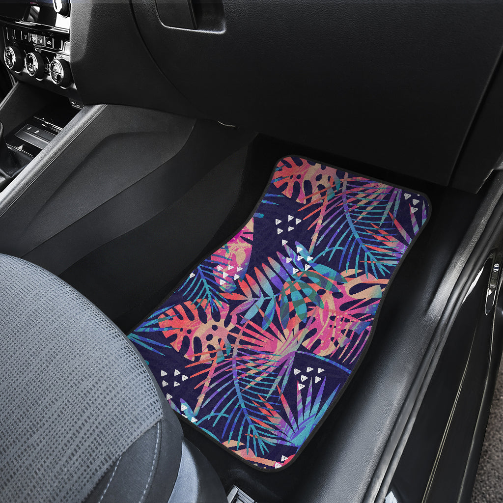 Colorful Plants Car Floor Mats