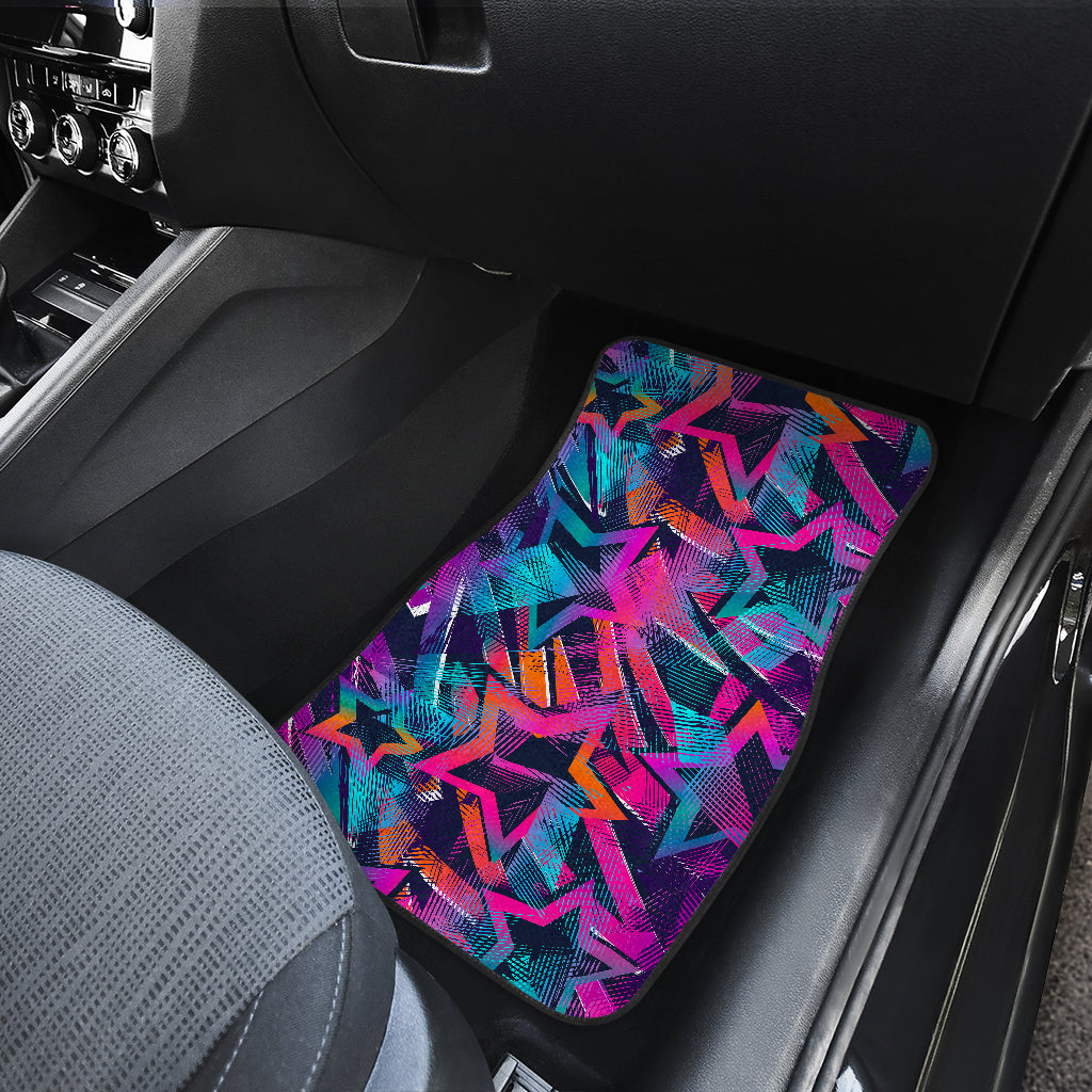 Colorful Stars Car Floor Mats